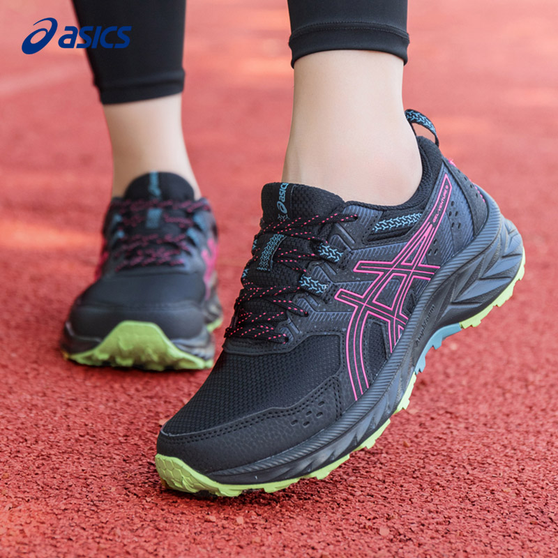 亚瑟士运动女跑步鞋缓震轻便