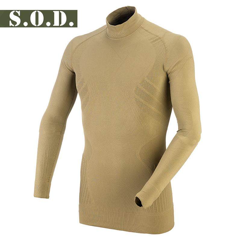 SOD SKIN SHIRT M.LUNGA LIGHT REG户外功能压缩衣战术内衣透气男