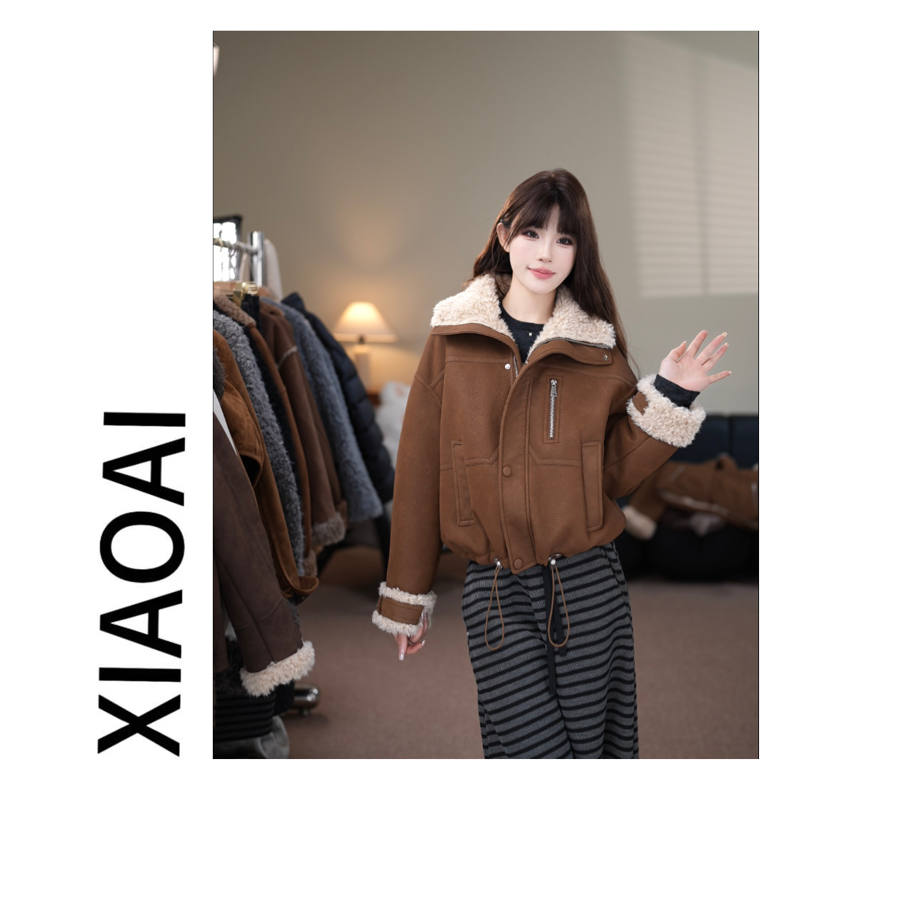 XIAOAI  2025冬季新款高级感保暖外套 A2816790