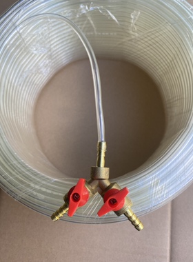 柴暖油管驻车加热器配件大全柴油暖风机透明白色防冻绿色4加厚