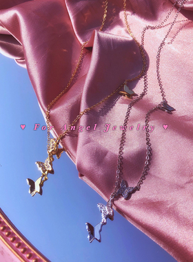 forangel欧美ins梦幻微镶项链