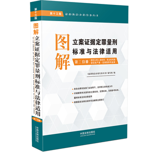 13版 2020新版 第十三版 第三分册 侵犯人身民主权利财产危害国家罪执法办案实务丛书法律书籍 图解立案证据定罪量刑标准与法律适用