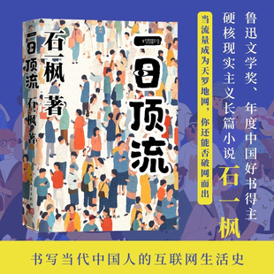 一日顶流 鲁迅文学奖年度中国好书得主石一枫长篇小说新作以硬核现实主义书写当代中国人的互联网生活史现代文学小说正版书籍