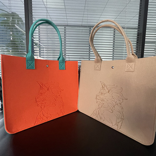 獬豸手提袋 时尚拎包拎袋创意大容量包包小众挎包文创环保袋 法律人文创 七号工坊 中国民主法制出版社