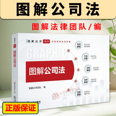 正版 2024年新公司法 图解公司法 图解法律团队编 新修订公司法全面解读 图形化可视化法律解读 法律流程 法律文书 法律出版社