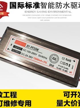 led投光灯厂房灯路灯50W100W配件防水防雷恒流驱动电源镇流启动器