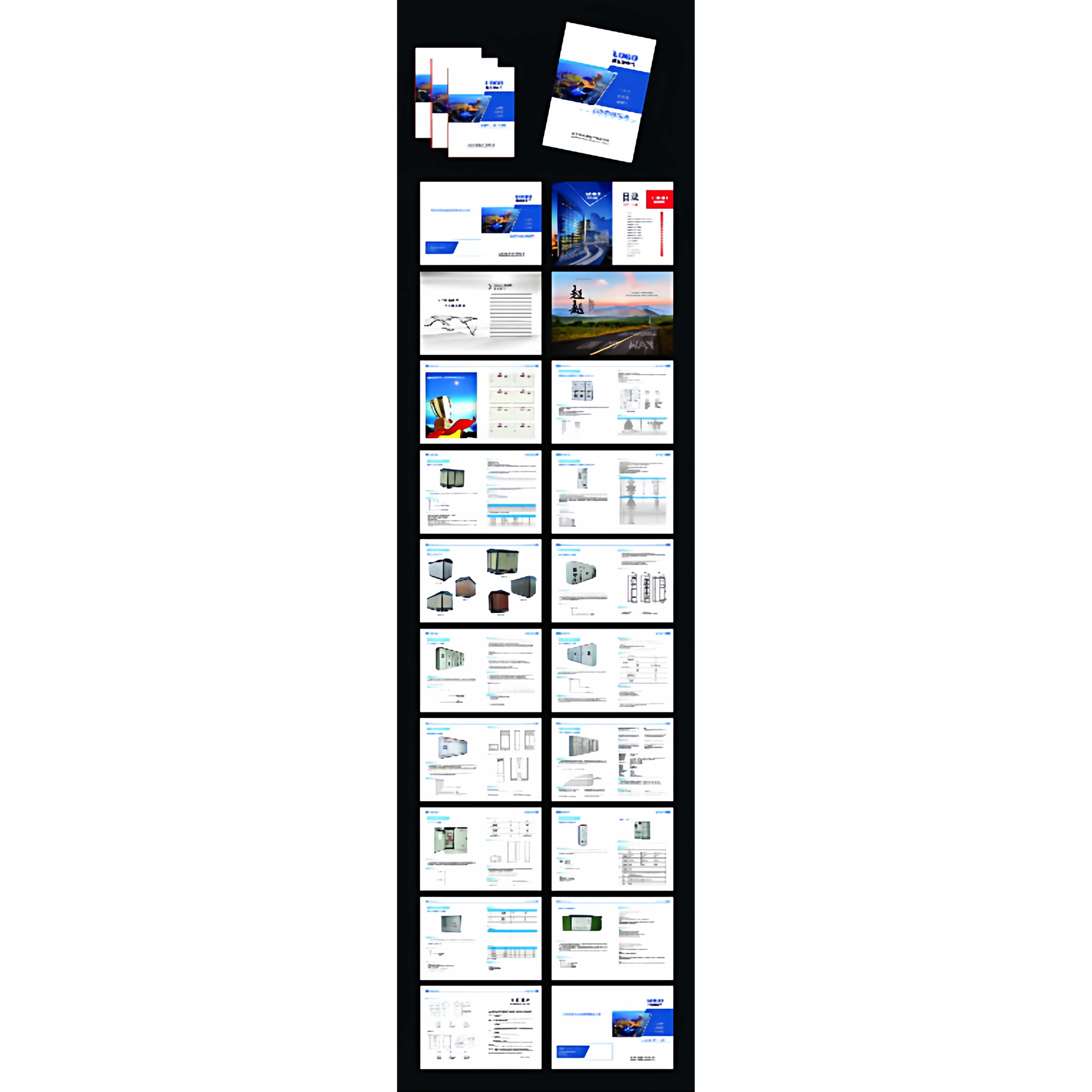 高低压成套电气设备产品宣传册设计印刷模板PS源文件开关柜配电箱,商务/设计服务,设计素材/源文件,淘宝优惠券,粉丝福利购,淘宝优惠卷