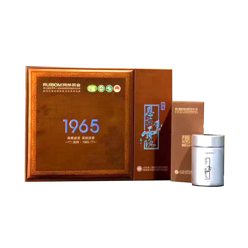 顺丰包邮2026新茶明前茶润邦硒茶恩施玉露蒸青春茶绿茶叶1965书盒