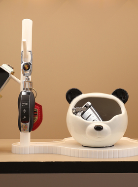 创意小熊可爱家居钥匙收纳