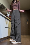 高街潮流休闲宽松美式直筒工装裤vibe潮牌裤子K507TP50控78，男装休闲裤，电商A102B