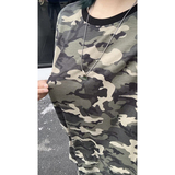 韩版男女同款迷彩打底背心潮流纯棉宽松休闲圆领无袖T恤HY572TP28，男装T恤，电商A102B