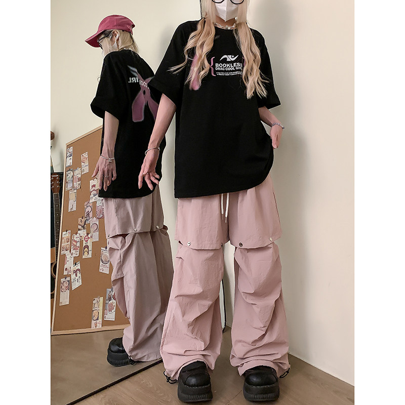 百搭简约休闲裤新款运动可拆卸五分裤青春校园款K555P45控68,男装休闲裤,电商A102B