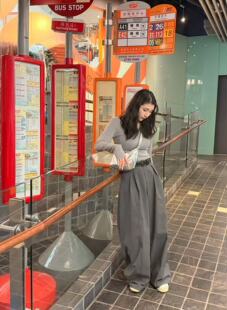 2026春款 含羊毛 美式 3.10 辣妹显瘦百搭针织衫 郑沅沅