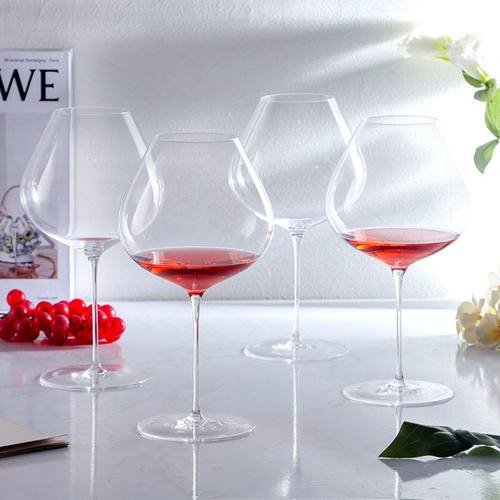 超薄Sy风土勃艮第杯zalto感官红酒杯水晶玻璃人工吹制大肚高脚杯