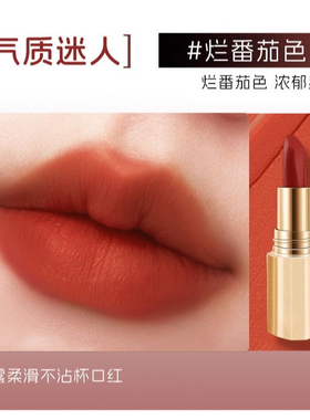 网红抖音爆款超显白哑光口红不沾杯不易掉色滋润防水丝绒雾面口红