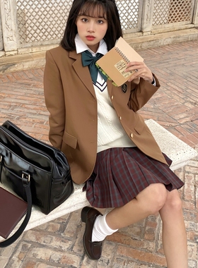 一封信【岁暮】jk格裙制服裙正版日系学院风春秋季校供感百褶短裙