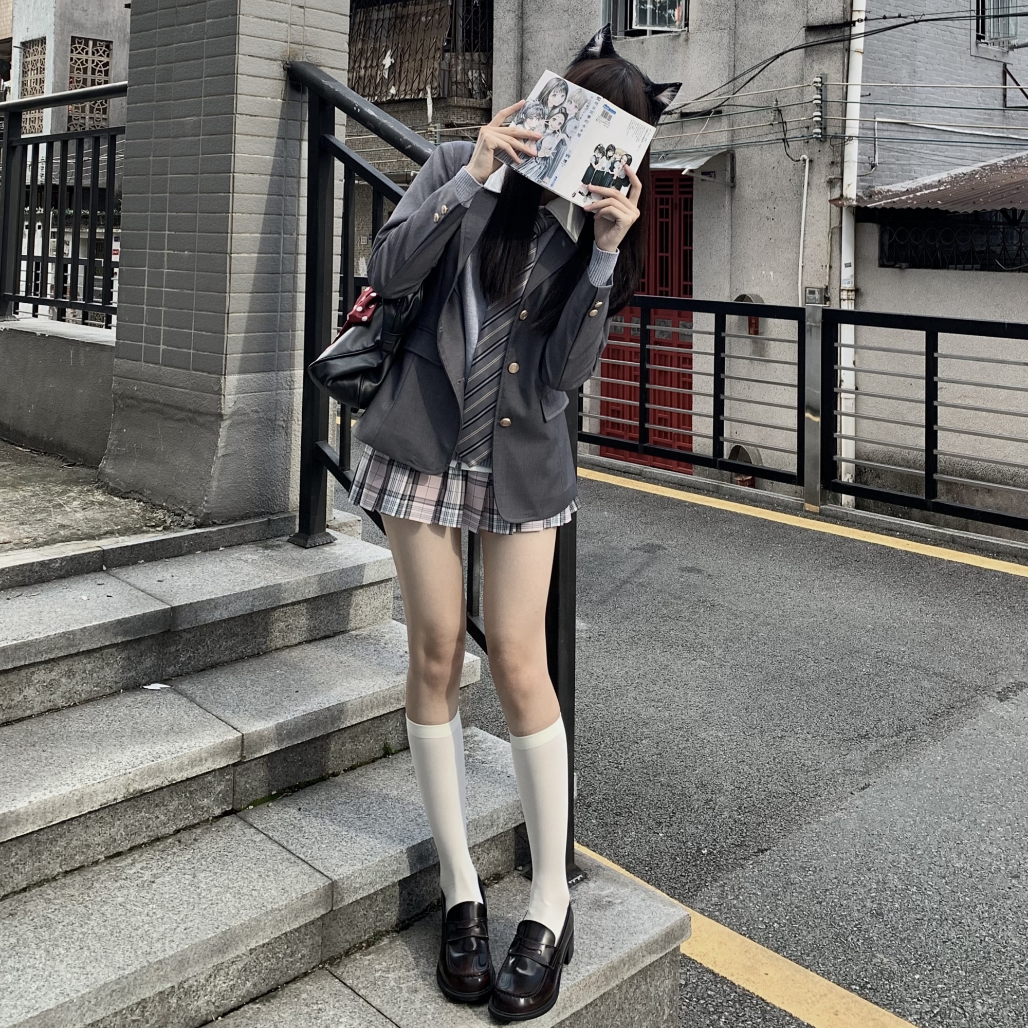 一封信jk制服西装外套两三粒扣