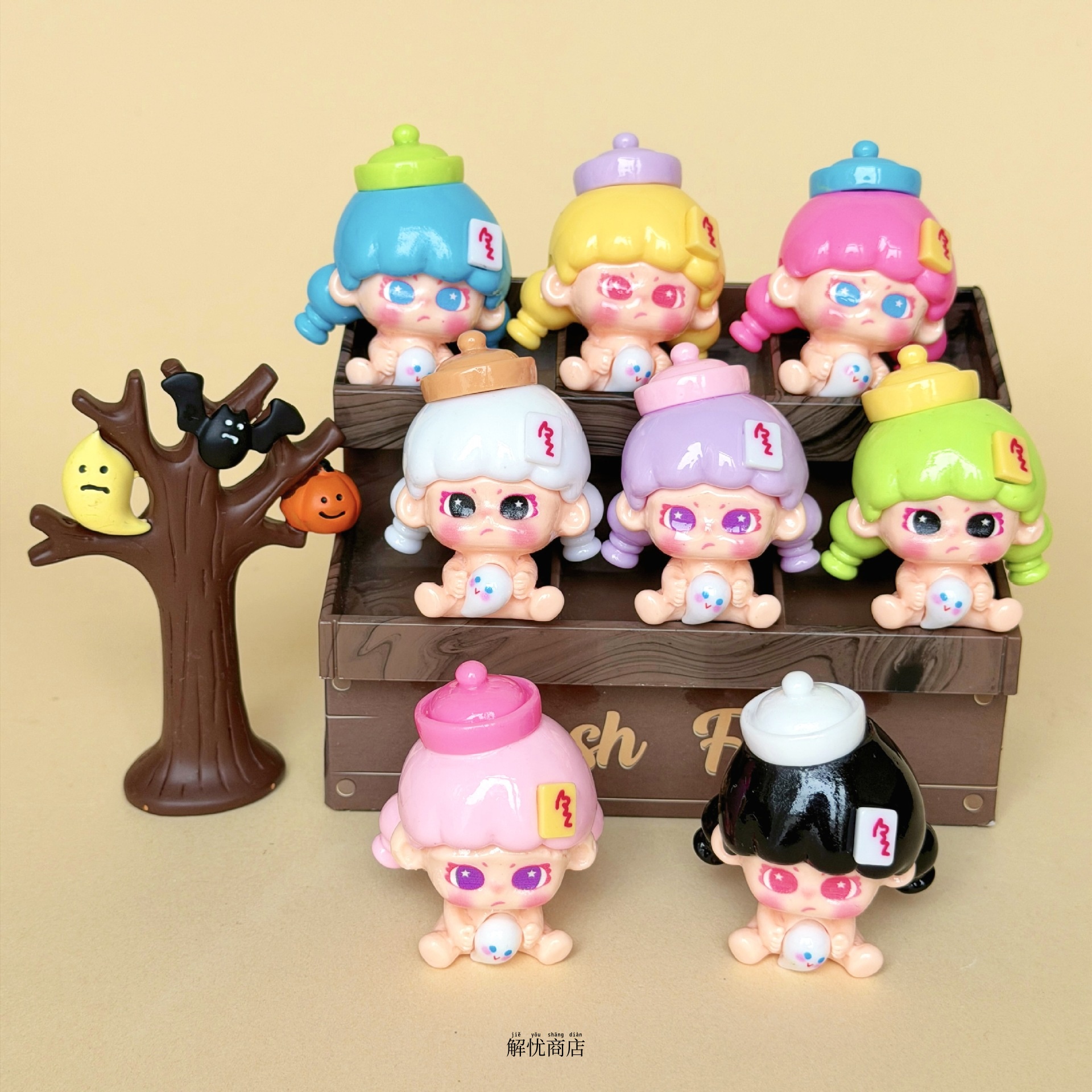 解忧商店装饰工位治愈摆件