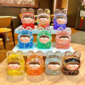 解忧商店｜「买二送一」大号莉莉丝塔塔入油流沙创意爆闪萌粒摆件