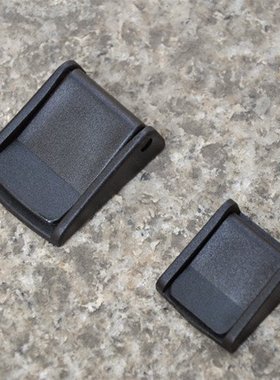 KAM 织带压扣 2.5cm 2cm 2.5公分 织带固定扣 黑色夹扣包具配件