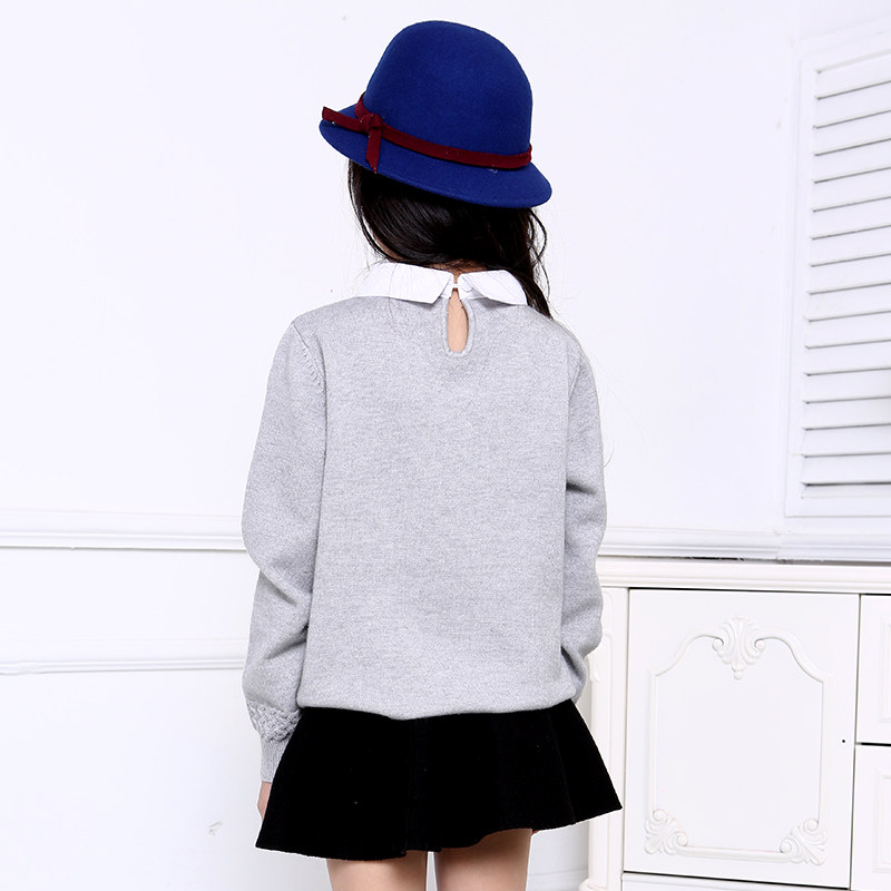 Pull fille à manche longue - Ref 2105847 Image 5