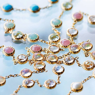 日系轻奢 Dreamy 梦想成真 缤纷宝石 多颗 纯银手链