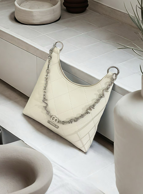 女包2025包包菱格链条休闲百搭高级感腋下手提包斜挎包