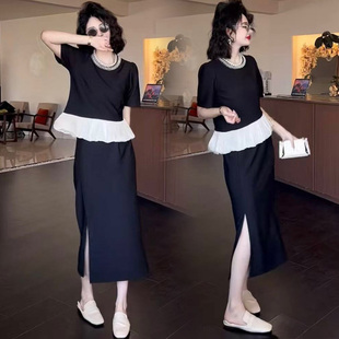 夏日绝美小香风套装女装2025新款爆款初夏穿搭独特漂亮两件套装裙