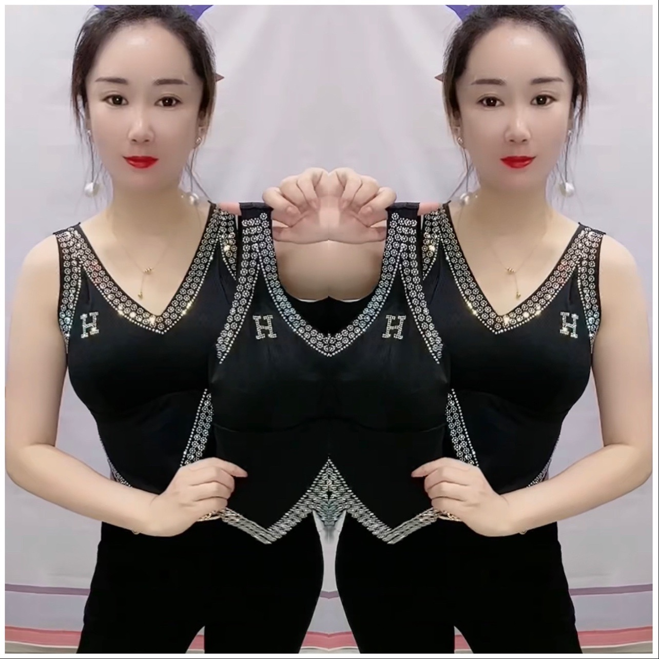 别致绝美吊带网红爆款美背小背心