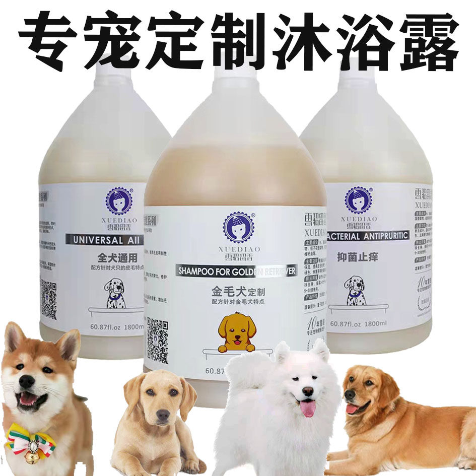 拉布拉多金毛大型犬沐浴露雪貂大桶狗狗萨摩耶柴犬专用洗澡用品