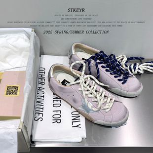 街拍韩版复古阿甘鞋女真皮系带内增高3cm厚底休闲板鞋百搭16d时髦