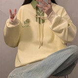 XZ413HW231.P55_25秋装新款宽松潮流休闲时尚男女同款POLO衫卫衣，男装Polo衫，星座413（原星座105C）