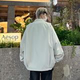 XZ413-HW506-P60-2025现货秋装新款休闲时尚百搭防水夹克冲锋衣，男装夹克，星座413（原星座105C）