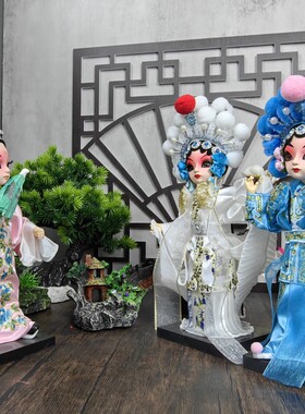 包邮正品京合坊娃娃绢人人偶手工艺品外事礼品Q版大号白蛇传