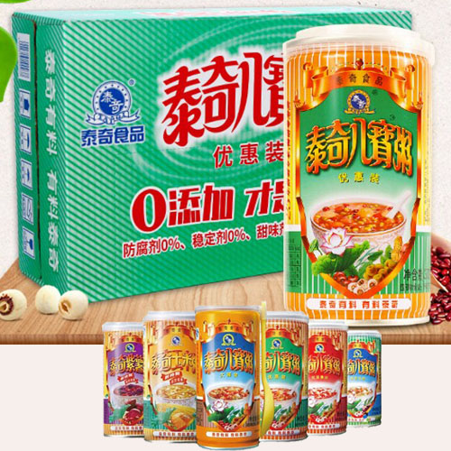 泰奇八宝粥红豆香沙原味优惠装
