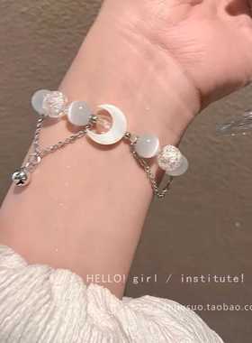 闺蜜礼物2024新款铃铛手链轻奢