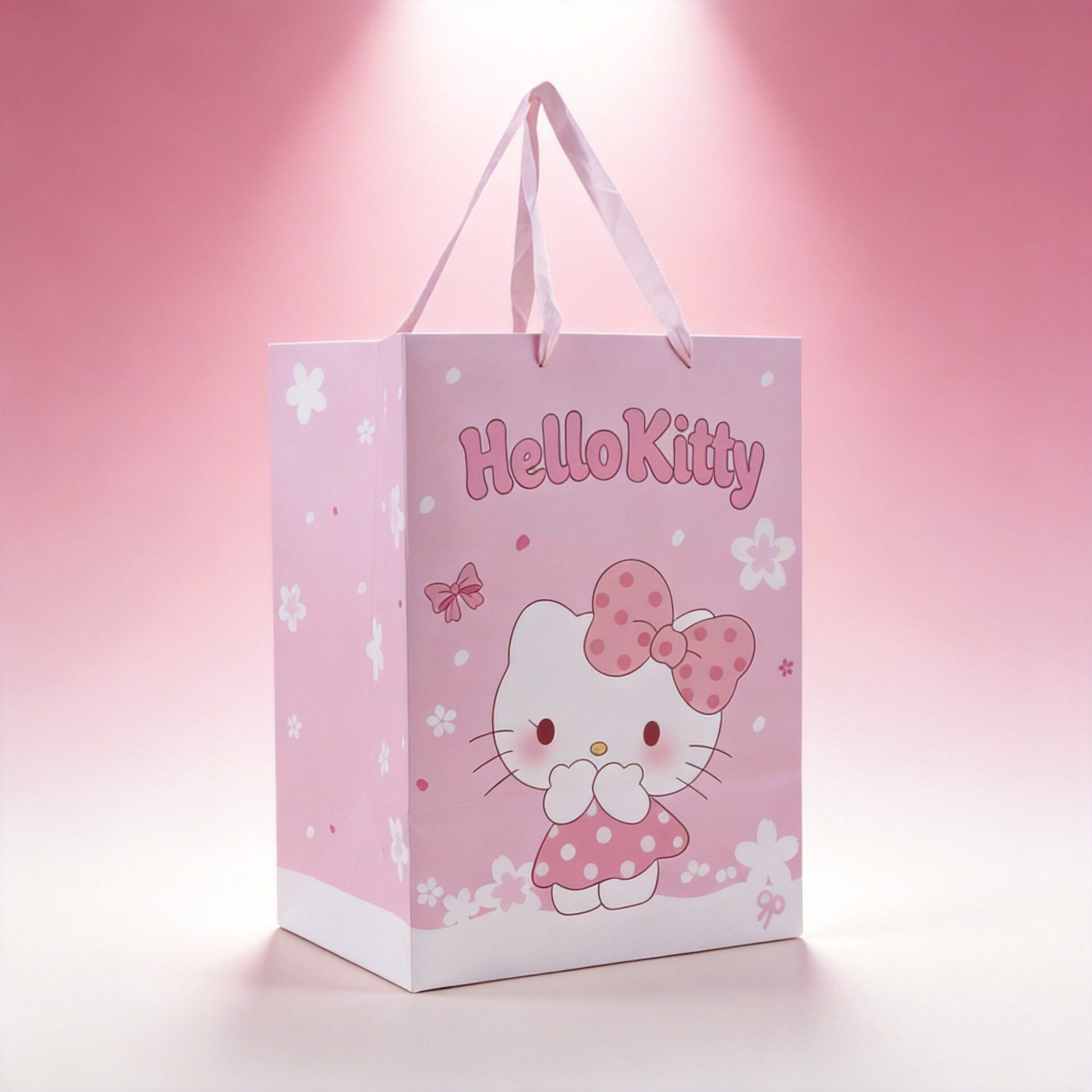 可爱卡通高颜值伴手礼手提袋HelloKitty儿童生日礼盒礼品袋送女生