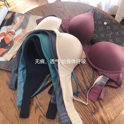 代工厂升级自穿5年无痕透气文胸
