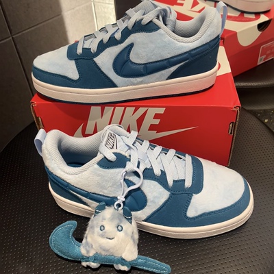 Nike/耐克COURT BOROUGH酷菠萝大童新款运动鞋低帮板鞋IM7167-441