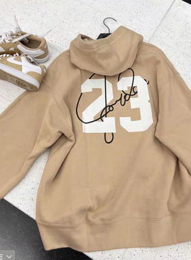 Nike/耐克 女子秋冬加绒运动休闲连帽套头卫衣FZ4334-221