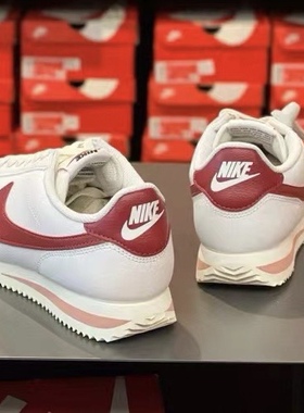 NIKE/耐克 Cortez女子阿甘复古皮革面运动休闲鞋DN1791-102-103