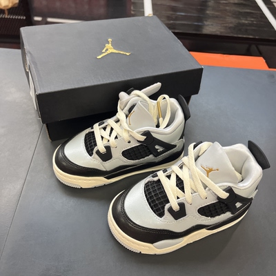 Nike/耐克JORDAN 4 RETRO UNI BT婴小童运动休闲鞋FZ8584-070