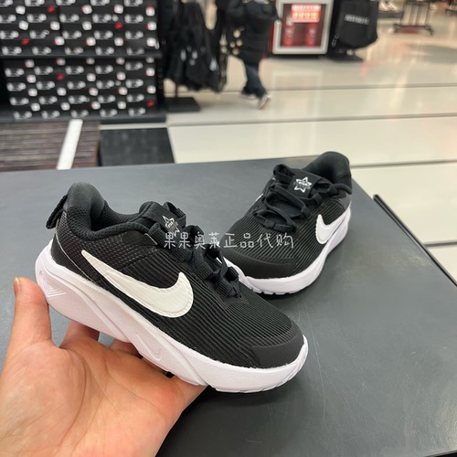 Nike/耐克 STAR RUNNER 4 婴小童男女童舒适运动休闲鞋DX7616-001