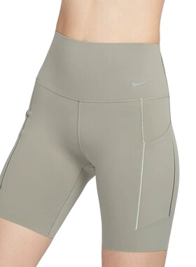 Nike/耐克 女子高腰口袋速干健身训练骑行运动休闲短裤DQ5995-320