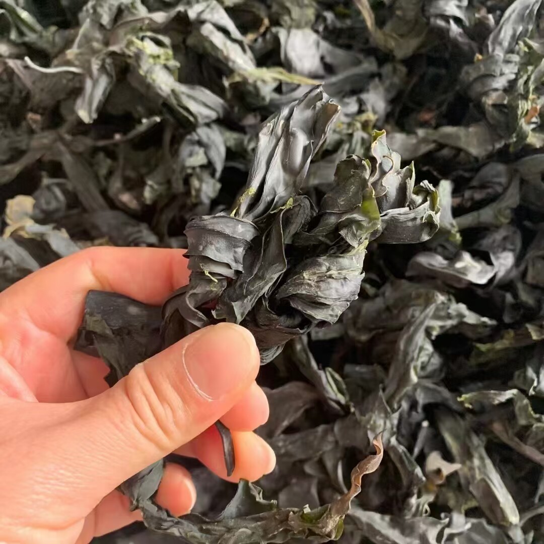 天然手工海带结 自晒海带扣干货 南澳特产 裙带菜 海产干货包邮