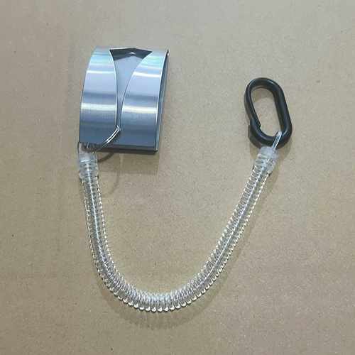 不锈钢剪刀支架市场新配置剪刀挂架配弹簧绳炸鸡店餐厅用剪刀挂架