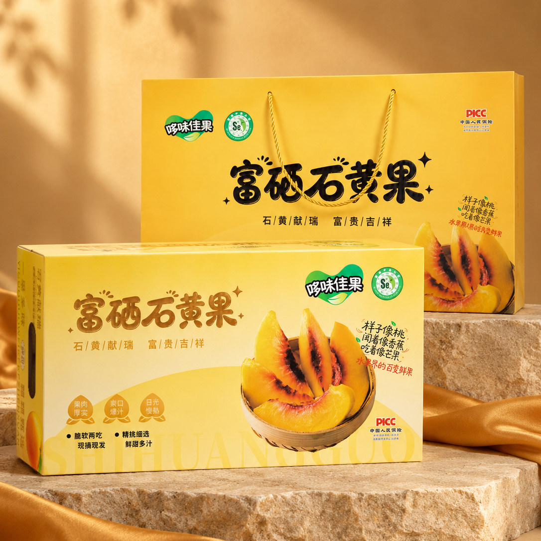 哆味佳果富硒石黄果独立包装