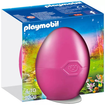 playmobil摩比世界9208带魔法锅具的仙子彩蛋人偶玩具