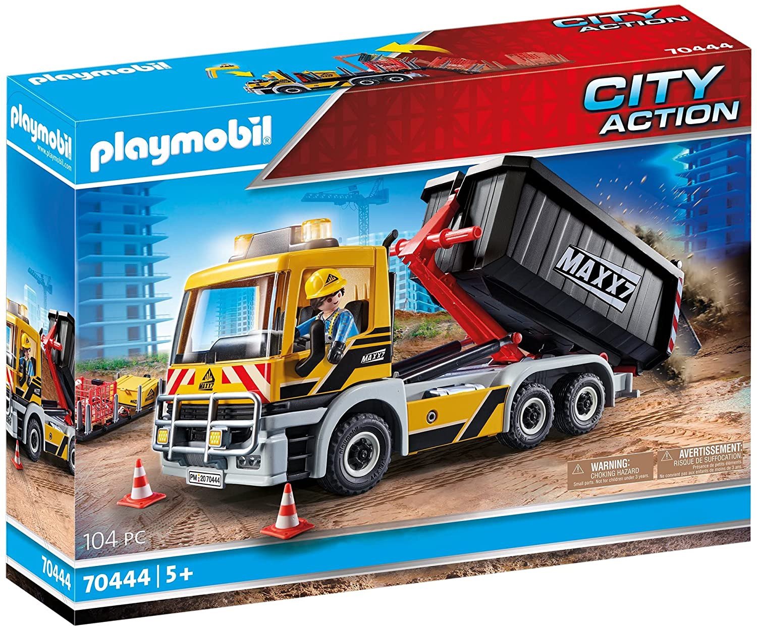 playmobil摩比世界70444可变卡车自卸卡车工程车男孩生日礼物玩具,玩具/童车/益智/积木/模型,普通塑料积木,淘宝优惠券,粉丝福利购,淘宝优惠卷