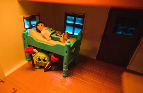 playmobil70876儿童与怪兽摩比世界特别版盒装人偶套装